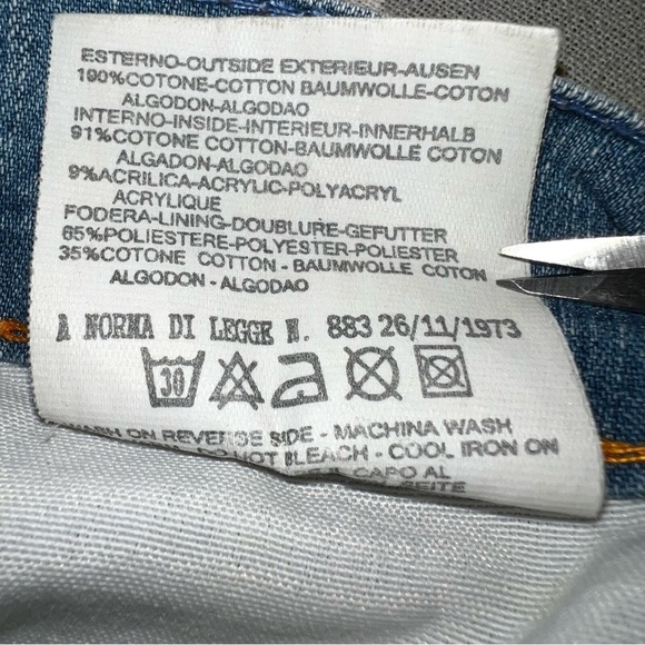 D&G Dolce and Gabbana Jeans Size 27 - Picture 7 of 11